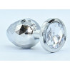 MyPlayToys Plug Ikonik Diamond M 7 x 3.3cm Argent